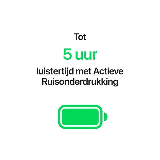 Apple AirPods 5 met draadloze oplaadcase