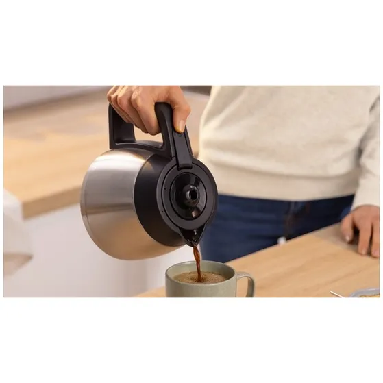 Bosch TKA6M273 Zwart/rvs