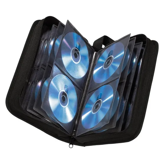 Hama CD/DVD/BLU-RAY WALLET VOOR 120 STUKS Zwart