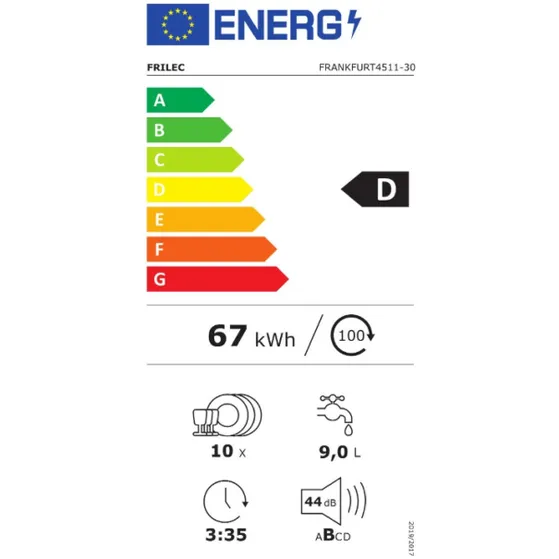 Frilec FRANKFURT4511-30 Wit