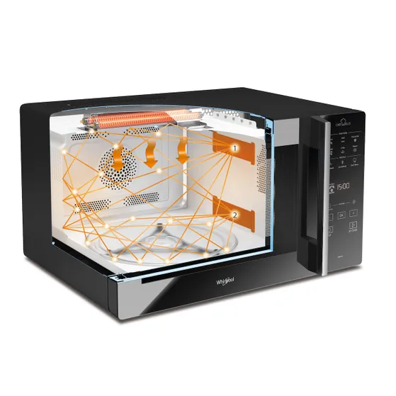 Whirlpool MCP 349 SL Zwart
