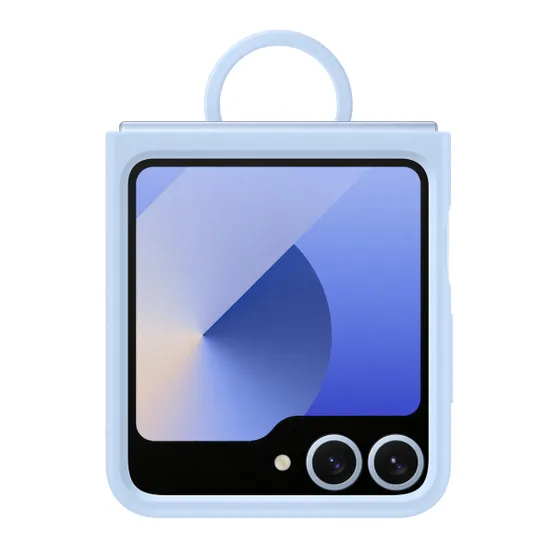 Samsung Silicone Case voor Flip 6 Blauw