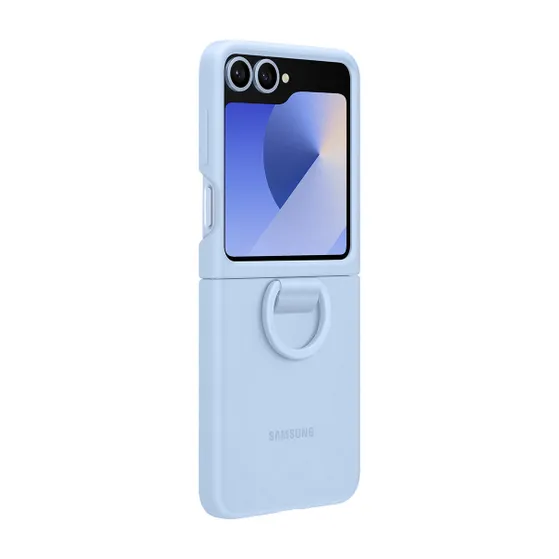 Samsung Silicone Case voor Flip 6 Blauw