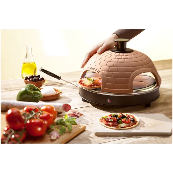 Emerio PO-115985 Pizzarette Zwart/rvs