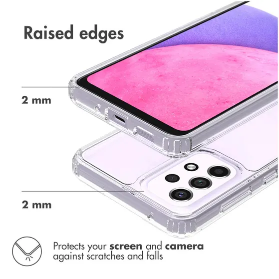 Accezz Xtreme Impact voor Samsung Galaxy A33 Transparant