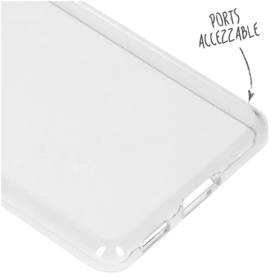 Accezz Clear Backcover Samsung Galaxy S21 FE Transparant