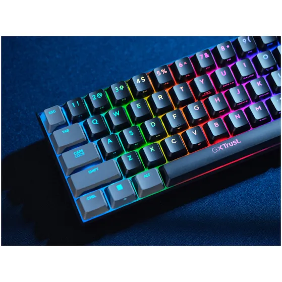 Trust GXT867 ACIRA 60% MINI GAMING KEYBOARD US QWERTY