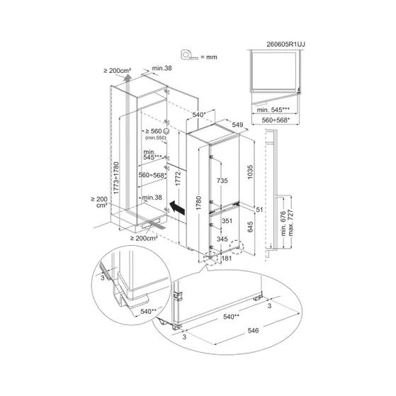 AEG TC6LS181DF Wit