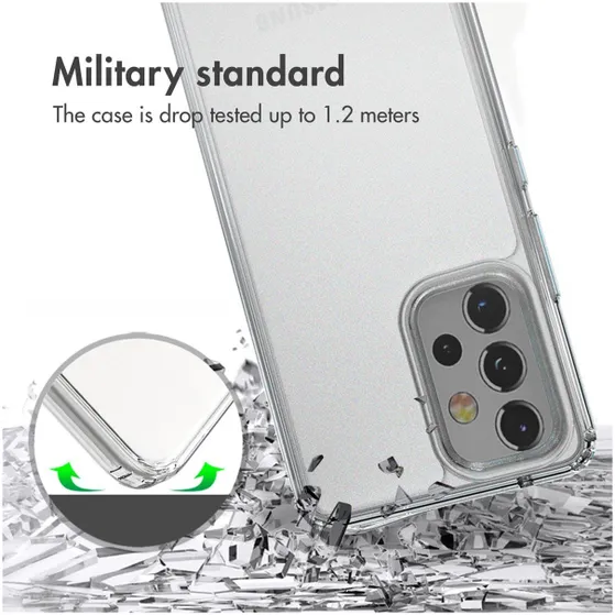 Accezz Xtreme Impact voor Samsung Galaxy A53 Transparant