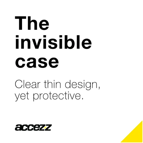 Accezz Clear Backcover Samsung Galaxy S21 Ultra Transparant