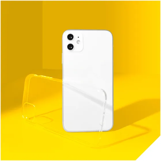 Accezz Clear Backcover Samsung Galaxy S21 Ultra Transparant