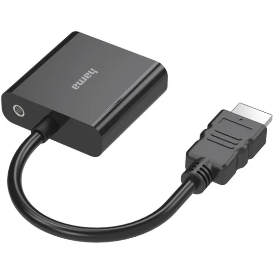 Hama Adapter HDMI - VGA met 3.5mm jack stereo
