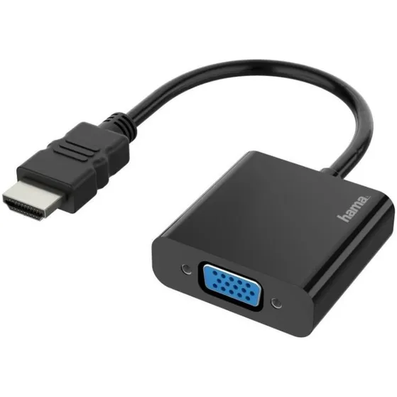 Hama Adapter HDMI - VGA met 3.5mm jack stereo