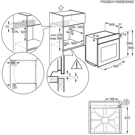 AEG OU5PB40SM