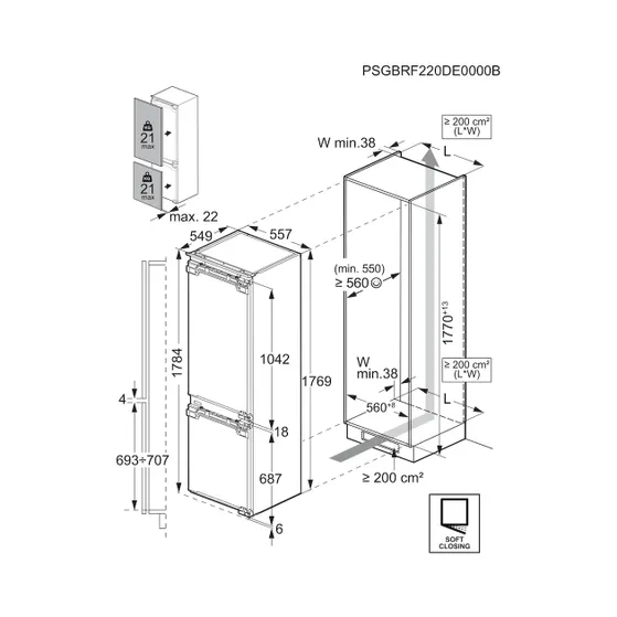 AEG TC9MS181AC Wit