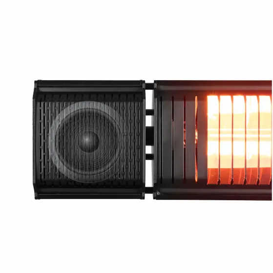 Eurom Heat and Beat Zwart