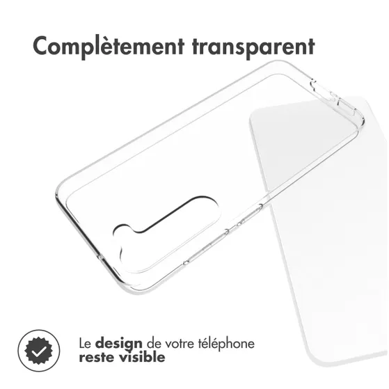 Accezz Clear Backcover Samsung Galaxy S23 Transparant