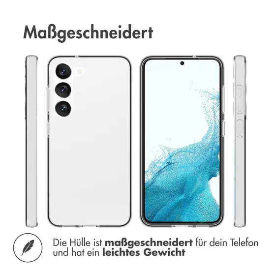 Accezz Clear Backcover Samsung Galaxy S23 Transparant