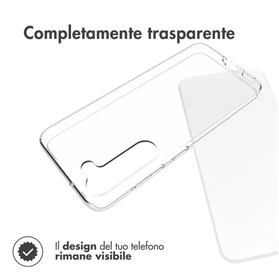 Accezz Clear Backcover Samsung Galaxy S23 Transparant