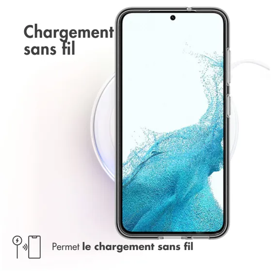 Accezz Clear Backcover Samsung Galaxy S23 Transparant