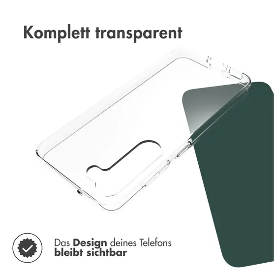 Accezz Clear Backcover Samsung Galaxy S23 Plus Transparant