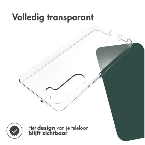 Accezz Clear Backcover Samsung Galaxy S23 Plus Transparant