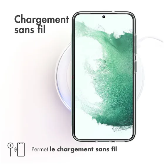 Accezz Clear Backcover Samsung Galaxy S23 Plus Transparant