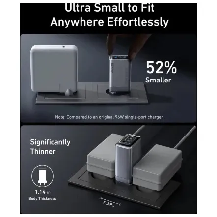 Anker Prime Charger (100W, 3 Ports, GaN)