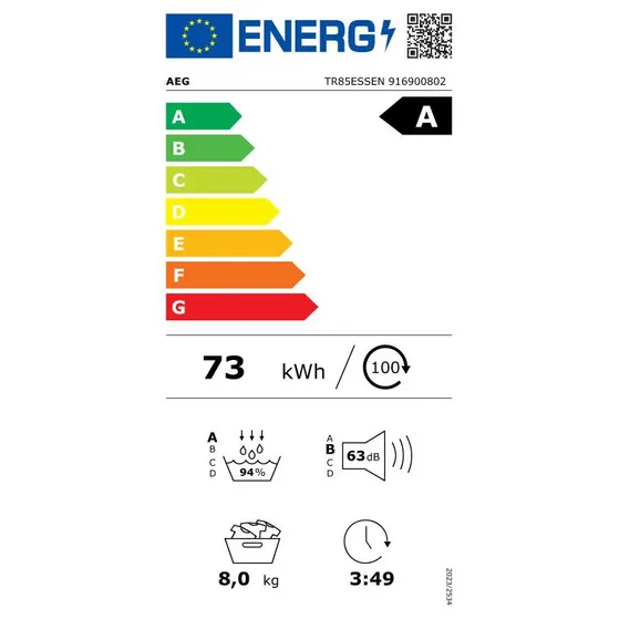 AEG TR85ESSEN Wit