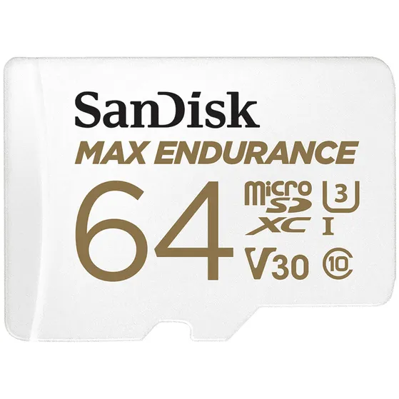 SanDisk MicroSDHC MAX Endurance 64GB incl SD adapter