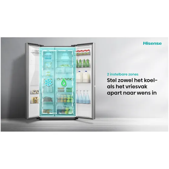 Hisense RS818N4IID Rvs