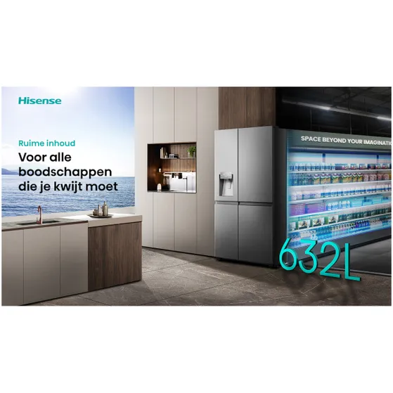 Hisense RS818N4IID Rvs