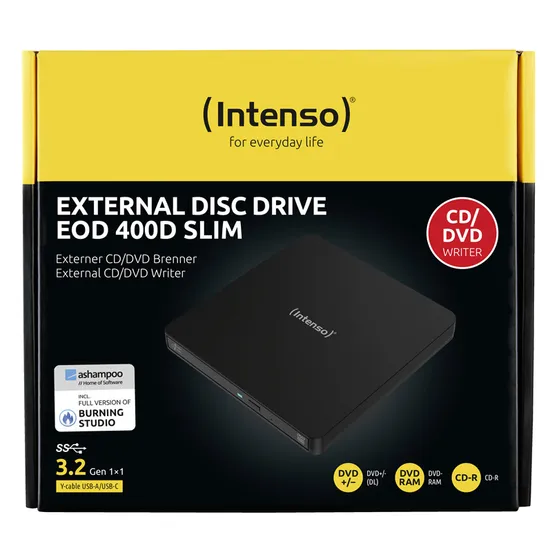 Intenso EOD 400D Slim externe CD/DVD brander