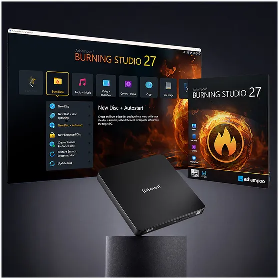 Intenso EOD 400D Slim externe CD/DVD brander