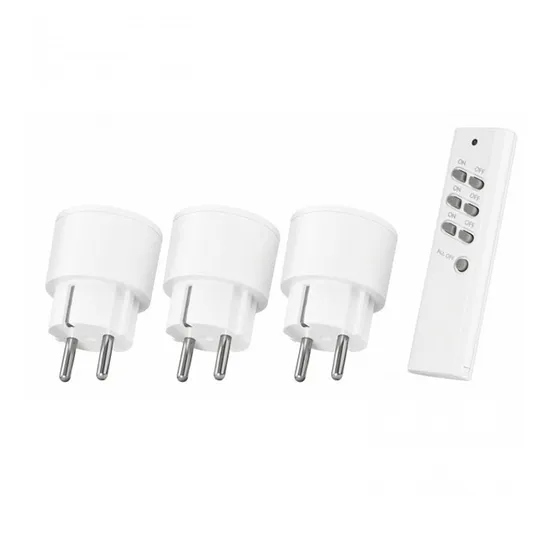 KlikAanKlikUit APC3-2300R Draadloze stekkerset met 3 stekkers & afstandsbediening Wit