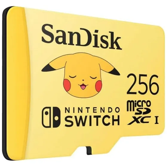 SanDisk MicroSDXC Extreme Gaming 256GB 100MB/90mb Pokemon - Switch