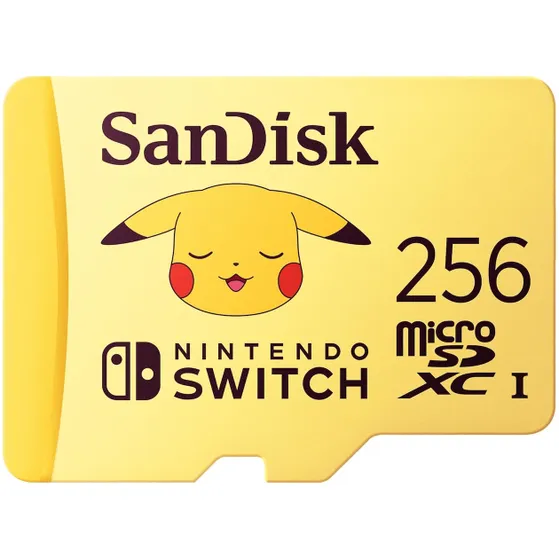 SanDisk MicroSDXC Extreme Gaming 256GB 100MB/90mb Pokemon - Switch