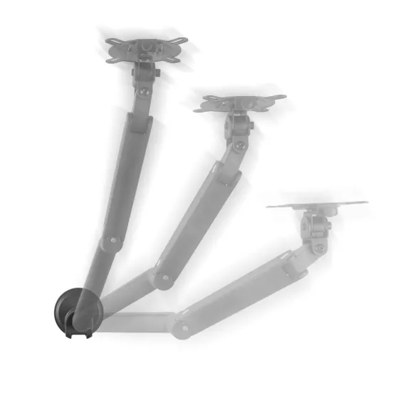 OneForAll DM 4110 Universele enkele monitorarm Zwart