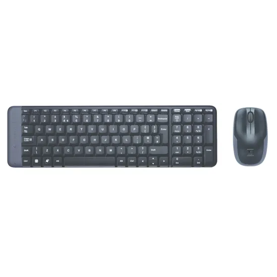 Logitech MK220 Wireless Combo (Qwerty) Zwart