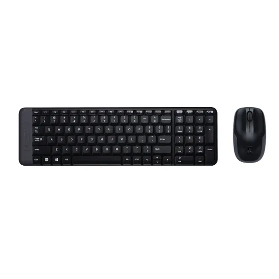 Logitech MK220 Wireless Combo (Qwerty) Zwart