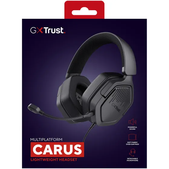 Trust GXT492 CARUS Zwart