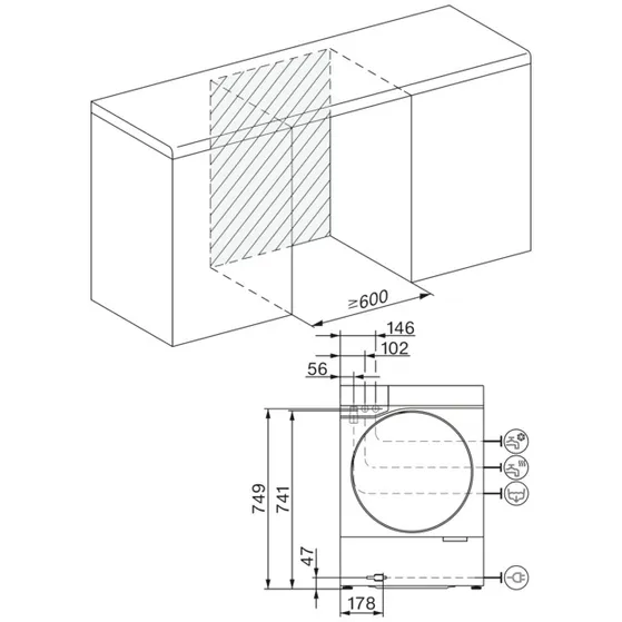 Miele WQ 1200 WPS Nova Excellence PowerWash & TwinDos & SteamCare