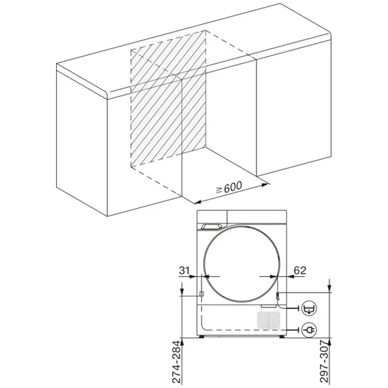 Miele TQ 1000 WP Nova Excellence EcoSpeed & Wash2Dry & SteamFinish