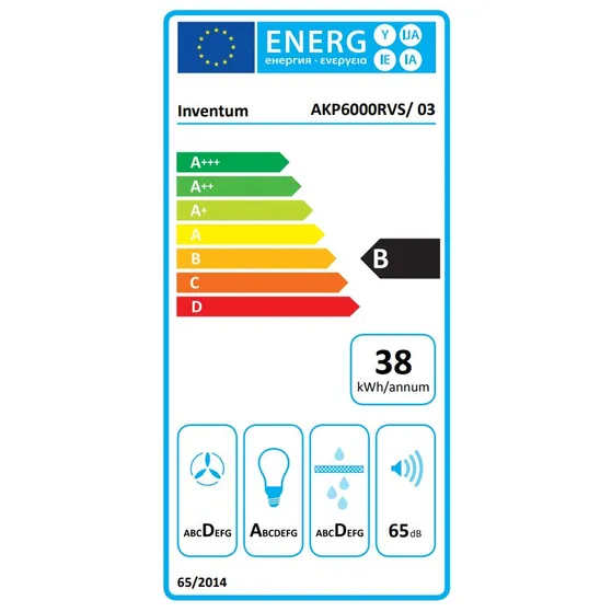 Inventum AKP6000RVS Rvs