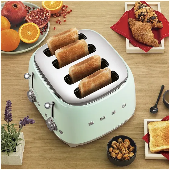 Smeg TSF03PGEU Groen