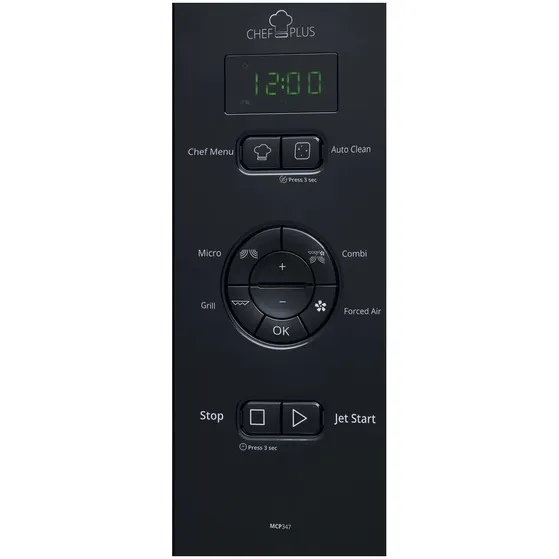 Whirlpool MCP 347 BL Zwart