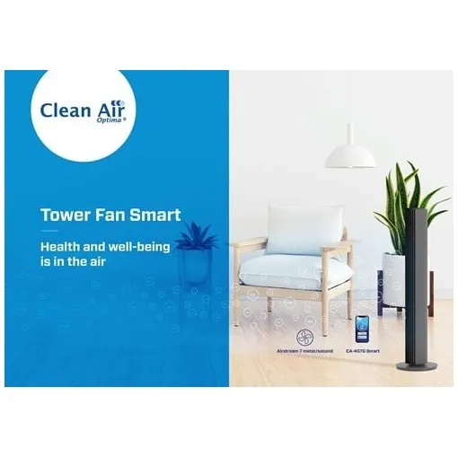 Clean Air Optima CA-407G smart Grijs