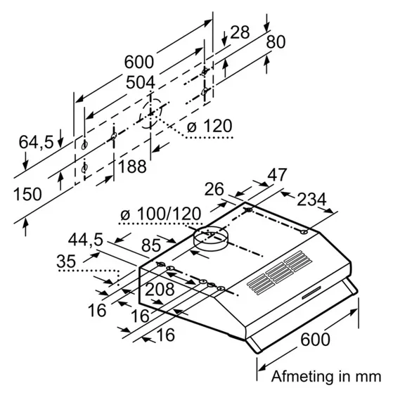 Siemens LU63LCC20 Wit