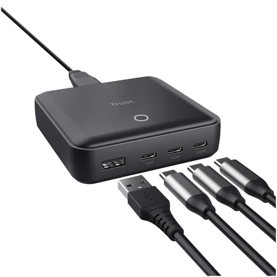 Trust MAXO 100W 4-PORT DESKTOP CHARGER