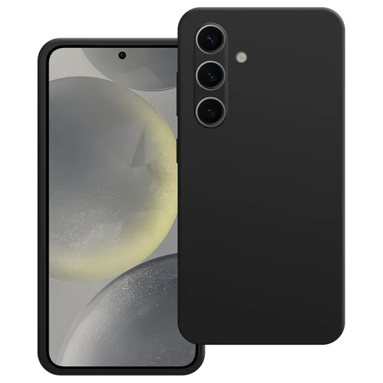 Just in Case Premium Liquid Color TPU Case voor Samsung S24 Zwart